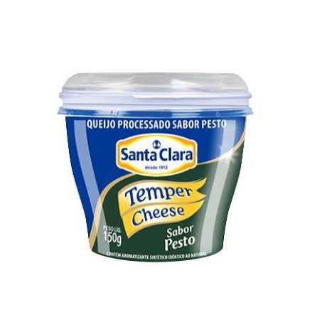 Temper cheese molho pesto santa clara 150g