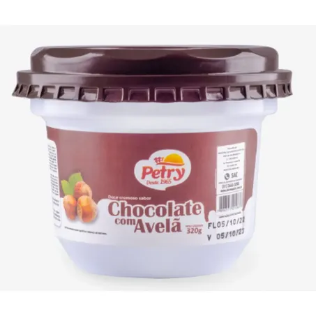 DOCE PETRY CHOCOLATE COM AVELA 320G
