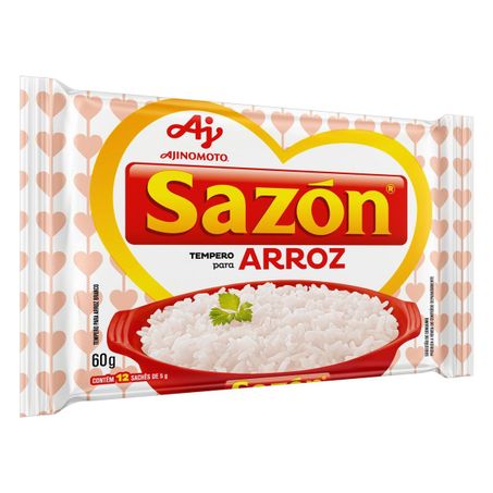 Tempero sazon 60g arroz branco