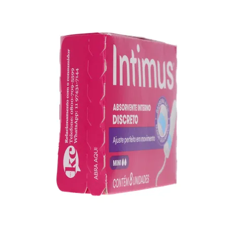 Absorvente Interno Intimus Mini C/ 8UN 360-29