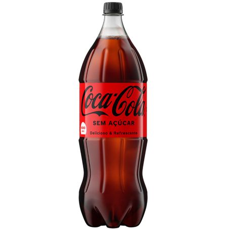 Refrigerante pet 2lt coca cola sem açúcar