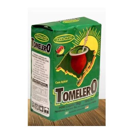 Erva Mate Tomelero Suave C/Acucar 1KG