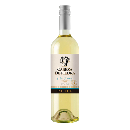 Vinho Branco Chileno Cabeza de Piedra Varietal Pedro Jimenez 750ml 
