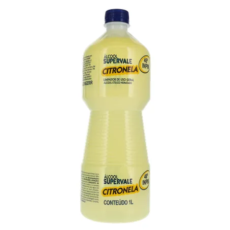 Álcool Super Vale 46 Inpm Citronela 1l 360-34