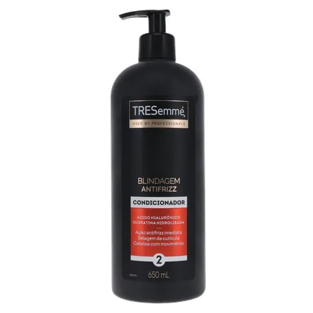 Condicionador Tresemmé Blindagem Antifrizz Pump 650Ml