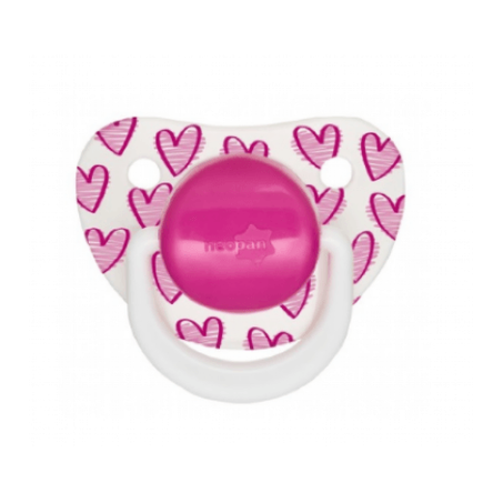 	 CHUPETA NEOPAN DECORADA N1 ROSA REF4712