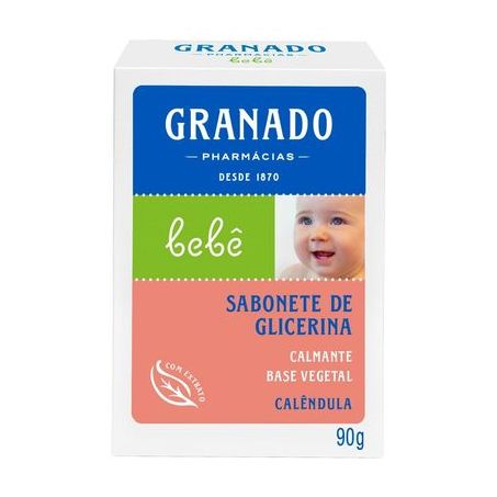 Sab Granado Glicerina 90g Bebe Calendula