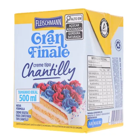 Chantilly creme fleischmann gran finale 500ml 360-3