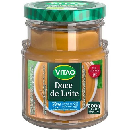 Doce Leite Vitao Zero Vidro 200g