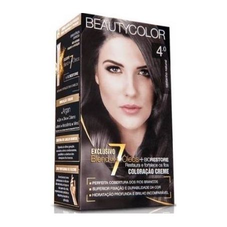 Tintura Para Cabelo Beauty Color Castanho Natural 4.0 1UN