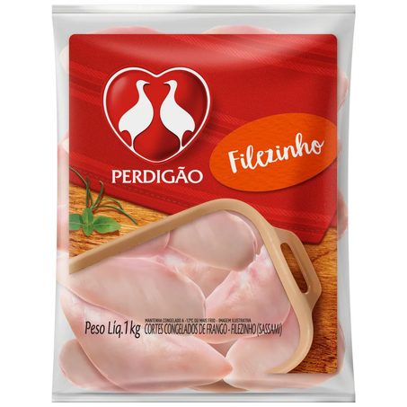 Filezinho frango sassami perdigao pacote 1kg