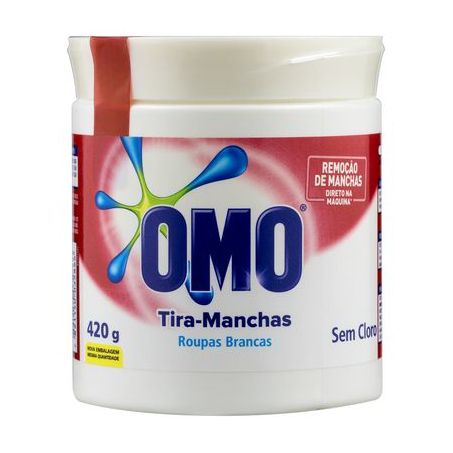 TIRA MANCHAS OMO R/BRA S/CLORO 420G