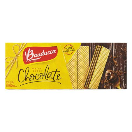 BISCOITO WAFER RECHEIO CHOCOLATE BAUDUCCO