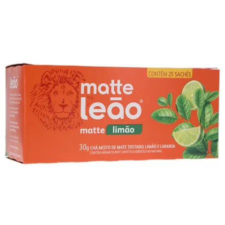 Chá Matte Leão Limão Sachê 25UN 360-34