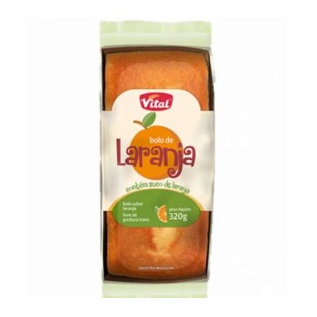 Bolo Vital Laranja Zero Lactose 320g