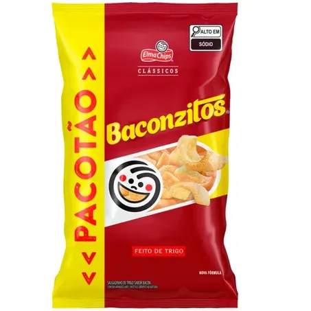 SALG E CHIPS BACONZITOS 130G