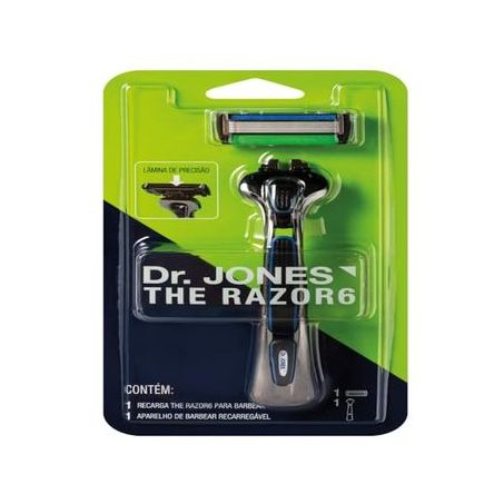 Aparelho barbear razor 6 dr. jones