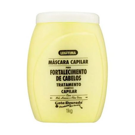 Máscara Capilar Gota Dourada Mel Pote 1KG