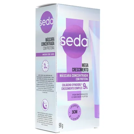 Máscara Concentrada De Tratamento Seda Mega Crescimento 90g 360-32