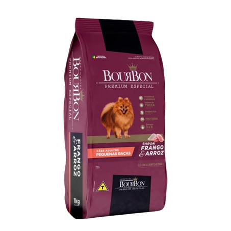 Ração Para Cães Bourbon Premium Raças Pequenas Pacote 5kg 
 