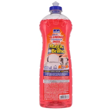 Brilha Aluminio Magic Brill Maca 500ml