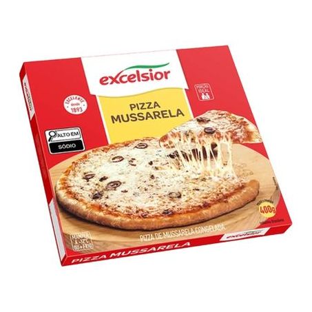 Pizza Excelsior mussarela 400g