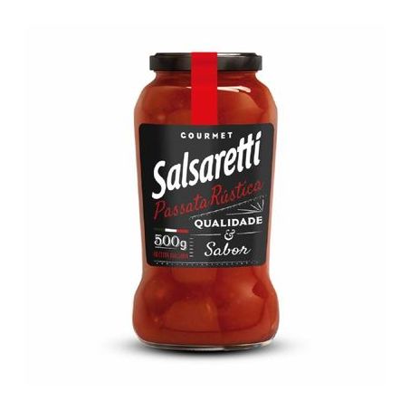 Passata rústica salsaretti vidro 500g