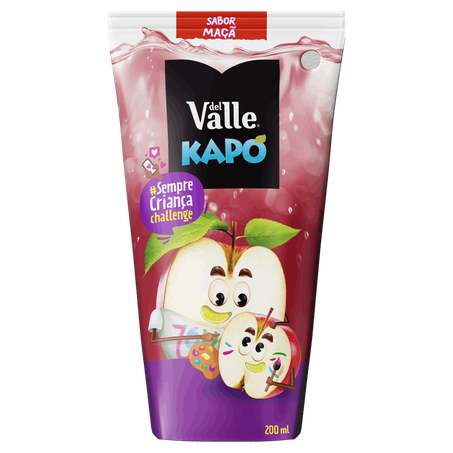 Refresco Adoçado Del Valle Kapo Maçã Caixa 200ml