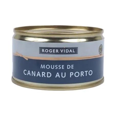 Pate roger vidal canard au porto 125g