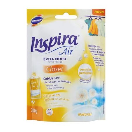 ANTI MOFO CLOSET 200G NATURA