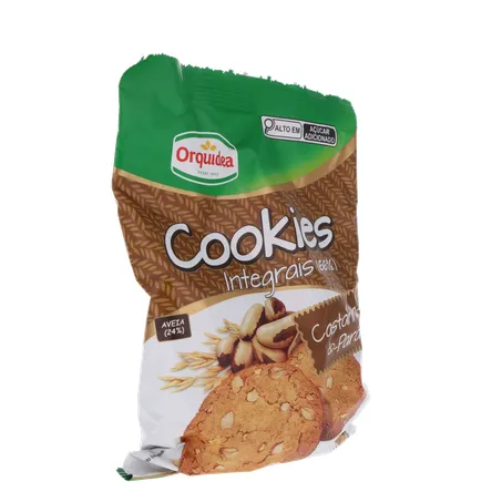 Cookies orquídea integral castanha e aveia 150g 360-32
