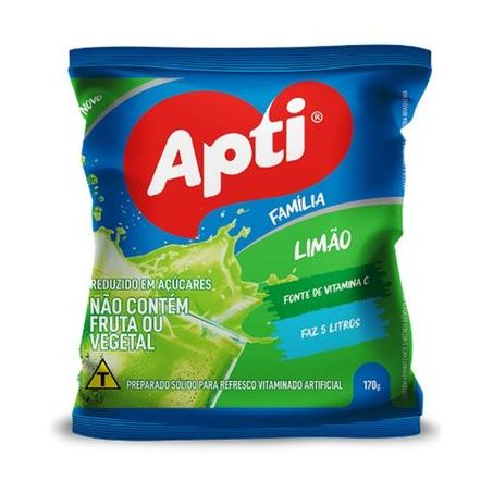 REFRESCO APTI FAMILIA LIMAO 170 G                 