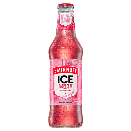 Bebida Mista Alcoólica Smirnoff Ice Raspberry Gaseificada Framboesa 275ml