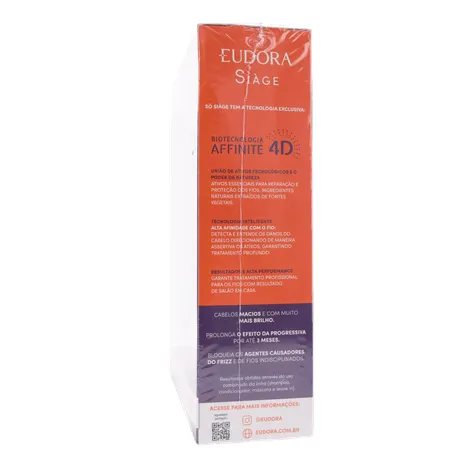 Kit Shampoo Condic Liso Intenso Eudora 375ml 360-8