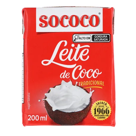 LEITE COCO SOCOCO 200ML