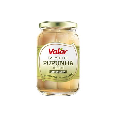 PALMITO PUPUNHA TOLETE VALAR 300G