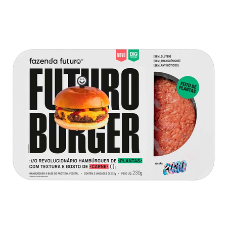 Hambúrguer Vegano Tradicional Futuro Burguer 230G