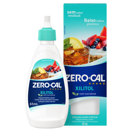 Adoçante Zero Cal 65ml - Xilitol