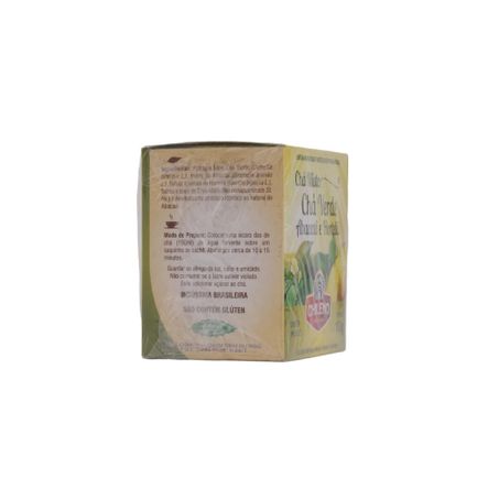 Chá Misto Chileno Chá Verde, Abacaxi, Hortelã e Erva-Mate Caixa com 10un - 10gr 360-49