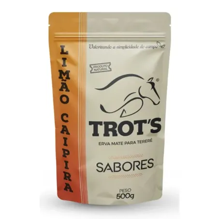 ERVA MATE TERERÉ TROTS LIMÃO CAIPIRA 500G