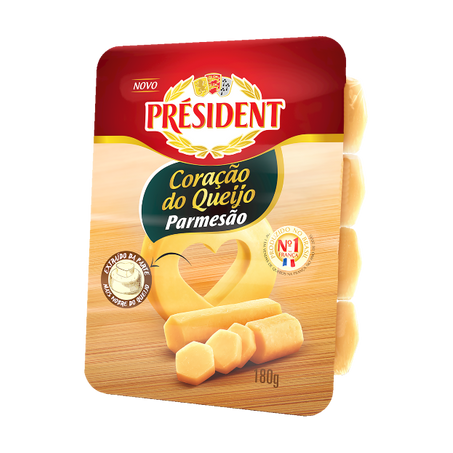 Queijo parmesão cilindro président 180g