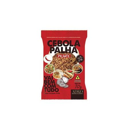 Salgadinho Adko Cebola Palha Picante 70g