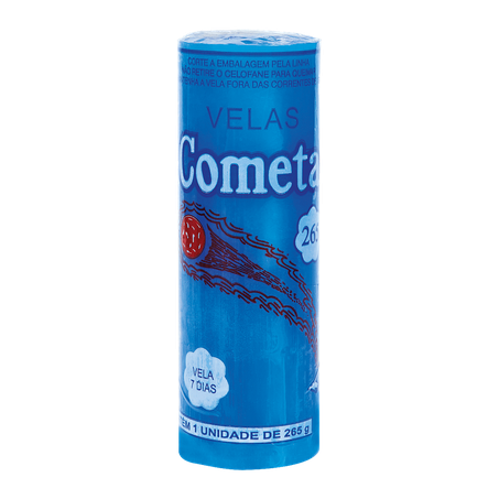 Vela Cometa 7 dias azul 265g