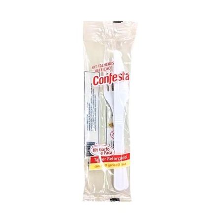 KIT 1GARFO 1FACA REFEIÇÃO CONFESTA 