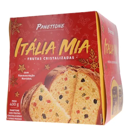 PANETONE ITALIA MIA 400G FRUTAS 360-20