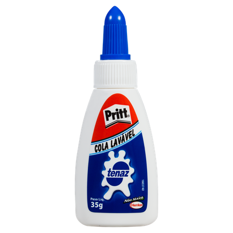 Cola Líquida Lavável Pritt Tenaz Frasco 35gr