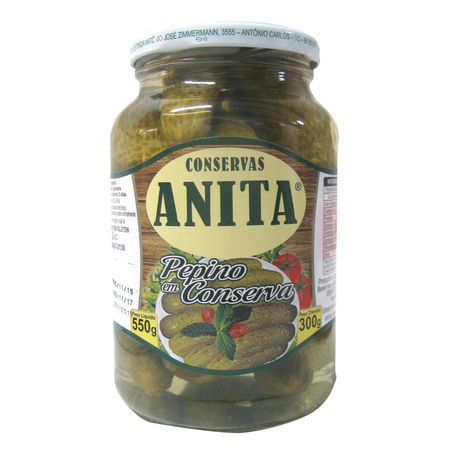 Pepino em Conserva Anita 300G