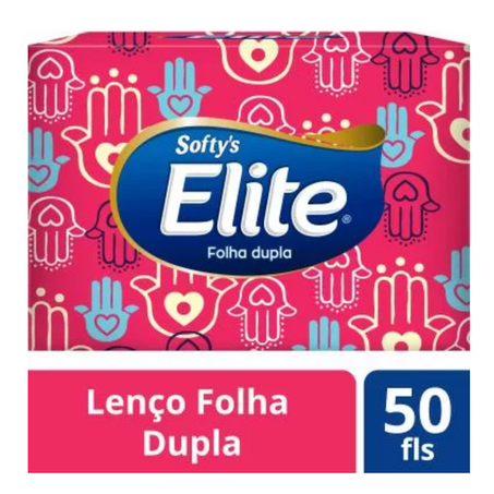 LENÇO DE PAPEL ELITE SOFTY´S C/50FLS