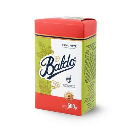 Erva mate baldo 500g s/acucar