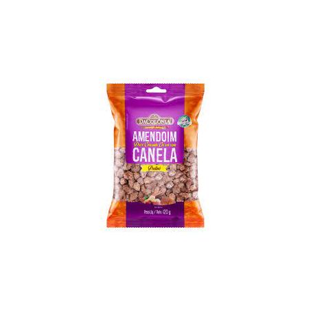Amendoim cri cri dacolonia 120g canela
